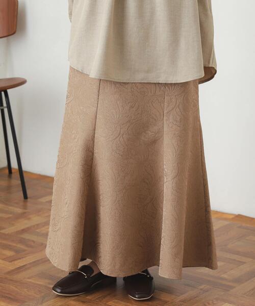 SENSE OF PLACE by URBAN RESEARCH（センスオブプレイスバイアーバンリサーチ）の「ジャガードマーメイドスカート（スカート・レディース・ミント/ベージュ/アイボリー・ONE）」の18枚目の写真