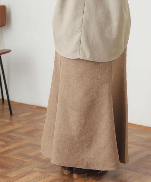 SENSE OF PLACE by URBAN RESEARCH（センスオブプレイスバイアーバンリサーチ）の「ジャガードマーメイドスカート（スカート・レディース・ミント/ベージュ/アイボリー・ONE）」の21枚目の写真