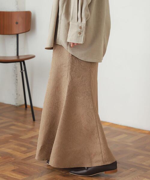 SENSE OF PLACE by URBAN RESEARCH（センスオブプレイスバイアーバンリサーチ）の「ジャガードマーメイドスカート（スカート・レディース・ミント/ベージュ/アイボリー・ONE）」の22枚目の写真