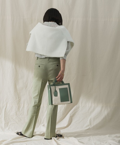 URBAN RESEARCH（アーバンリサーチ）の「ANABEL　ANABEL POCKET square（トートバッグ・レディース・オリーブ/キャメル・-）」の19枚目の写真