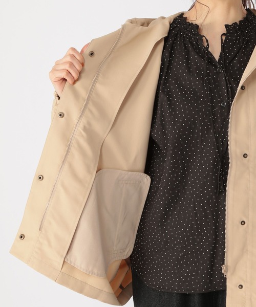 studio CLIP(スタディオクリップ)の「【撥水/マシーンウォッシャブル】撥水ポンチョマウンテンパーカー(マウンテンパーカー・レディース・ベージュ/カーキ/ネイビー・FREE)」の16枚目の写真
