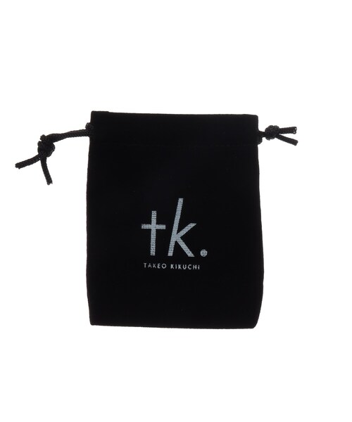 tk.TAKEO KIKUCHI(ティーケータケオキクチ)の「◆日本製ドットピアス(ピアス(両耳用)・メンズ・ブラック/シルバー・00)」の5枚目の写真