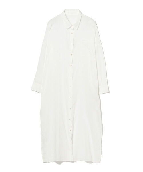 BEAMS LIGHTS(ビームスライツ)の「BEAMS LIGHTS / KHADI シャツ ワンピース(ワンピース・レディース・ホワイト/レッド系その他4/グリーン・ONE SIZE)」の21枚目の写真
