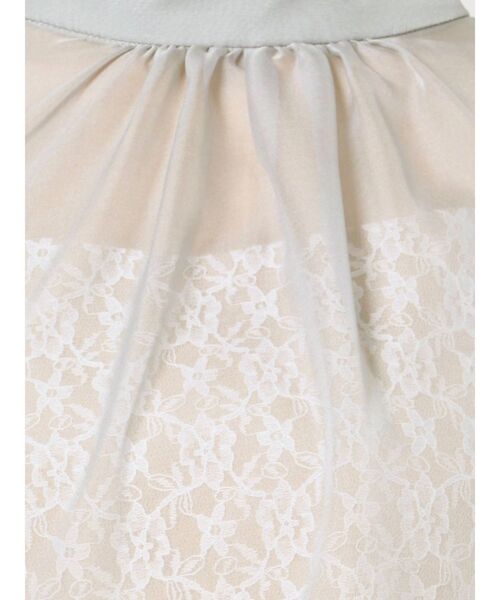 LAGUNAMOON（ラグナムーン）の「ハーフスリーブレースキャミシアーブラウス（シャツ/ブラウス・レディース・ライトブルー/モカ/ベージュ・FREE）」の19枚目の写真