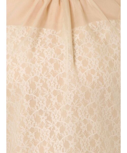 LAGUNAMOON（ラグナムーン）の「ハーフスリーブレースキャミシアーブラウス（シャツ/ブラウス・レディース・ライトブルー/モカ/ベージュ・FREE）」の21枚目の写真