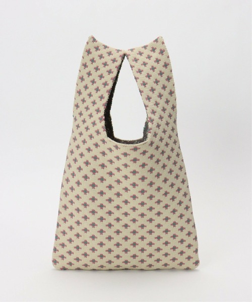 LBC（エルビーシー）の「SAJOU×LBC ニットトートバッグ（トートバッグ・レディース・グリーン/ベージュ・FREE）」の13枚目の写真