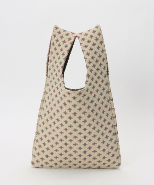 LBC（エルビーシー）の「SAJOU×LBC ニットトートバッグ（トートバッグ・レディース・グリーン/ベージュ・FREE）」の11枚目の写真