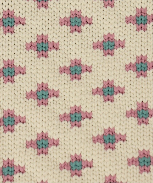 LBC（エルビーシー）の「SAJOU×LBC ニットトートバッグ（トートバッグ・レディース・グリーン/ベージュ・FREE）」の8枚目の写真