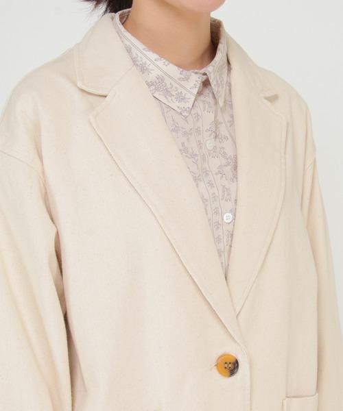 LBC（エルビーシー）の「LBC チェスターコート（チェスターコート・レディース・ネイビー/オフホワイト・M/L）」の12枚目の写真