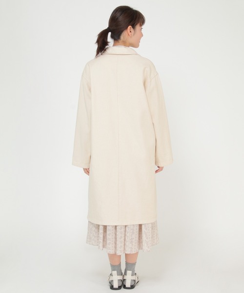 LBC（エルビーシー）の「LBC チェスターコート（チェスターコート・レディース・ネイビー/オフホワイト・M/L）」の7枚目の写真