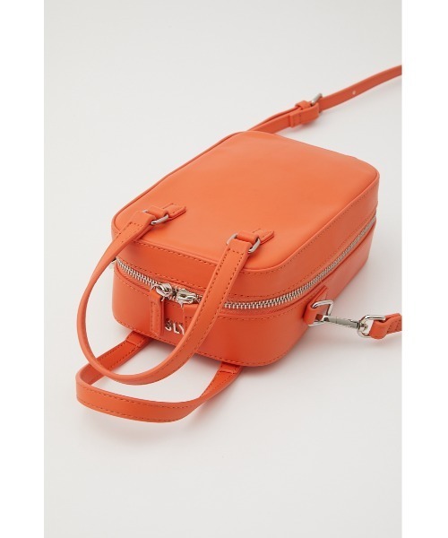 SLY(スライ)の「SQUARE BAG スクエア バッグ(ショルダーバッグ・レディース・オレンジ/アイボリー/ブラック・FREE)」の19枚目の写真