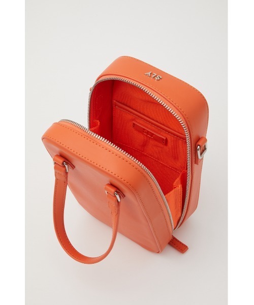 SLY(スライ)の「SQUARE BAG スクエア バッグ(ショルダーバッグ・レディース・オレンジ/アイボリー/ブラック・FREE)」の8枚目の写真