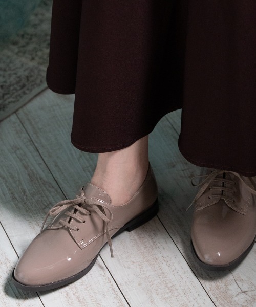 JELLY BEANS(ジェリービーンズ)の「【レイン対応】レースアップレインシューズ(404-52730)JELLY BEANS(ジェリービーンズ)(レインシューズ・レディース・ブラック系その他/グレイッシュベージュ/アイボリー/ブラック・24/23/23.5/22.5/24.5)」の17枚目の写真