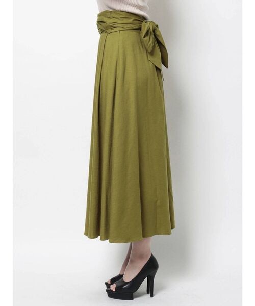 RESEXXY（リゼクシー）の「バックリボンフレアスカート（スカート・レディース・ブラウン/グリーン/アイボリー・FREE）」の20枚目の写真