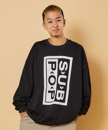 SUB POP（サブポップ）の「BIG CREW SWEAT "BIG VERTICAL" /ビッグ クルースウェット ”ビッグ ヴァーティカル”（スウェット）」