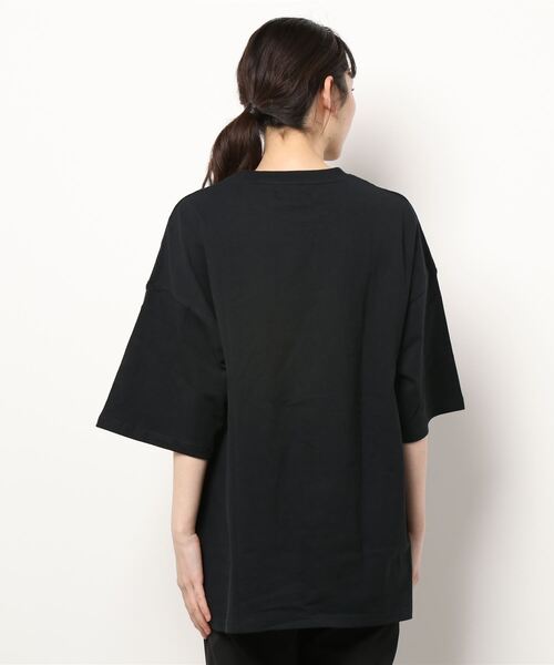 INDIAN（インディアン）の「《Bl》ネイティブロゴオーバーサイズTシャツ 半袖 / INDIAN（Tシャツ/カットソー・レディース・ブラック/ミント/ホワイト・LARGE/MEDIUM）」の5枚目の写真