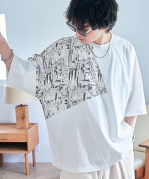RAGEBLUE | フハク柄キリカエTシャツ(Tシャツ/カットソー)