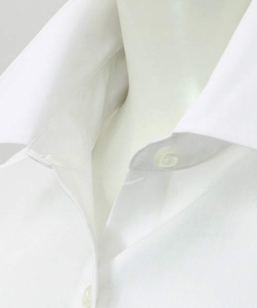 TOKYO SHIRTS(トウキョウシャツ)の「SUPIMA 形態安定ノーアイロン レギュラー衿 七分袖ビジネスワイシャツ(ビジネスシャツ・レディース・ホワイト・LL/XL/L/M/S)」の6枚目の写真