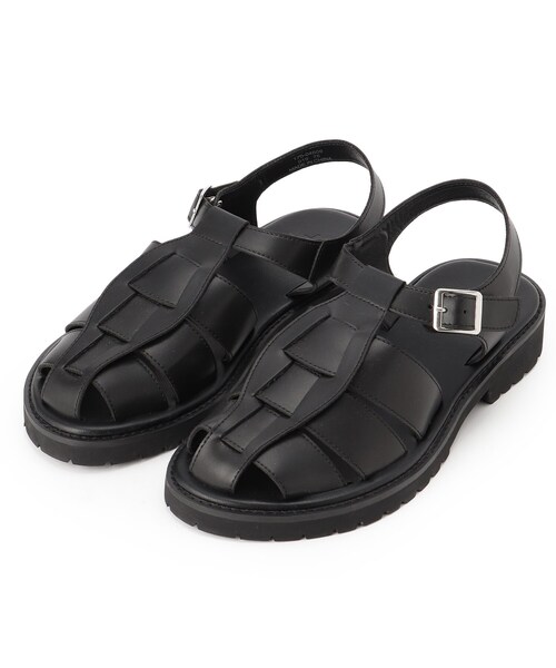 tk.TAKEO KIKUCHI（ティーケータケオキクチ）の「◆グルカサンダル（サンダル・メンズ・ブラック・65/75）」の2枚目の写真