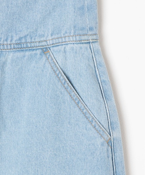 WEGO（ウィゴー）の「WEGO/ハイウエストミニスカート（デニムスカート・レディース・ブラック/ライトインディゴブルー・SMALL/MEDIUM）」の15枚目の写真