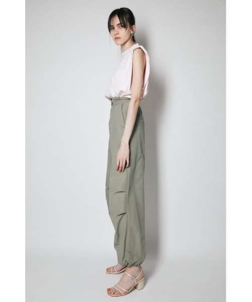MOUSSY（マウジー）の「DRAWSTRING TUCK パンツ（カーゴパンツ