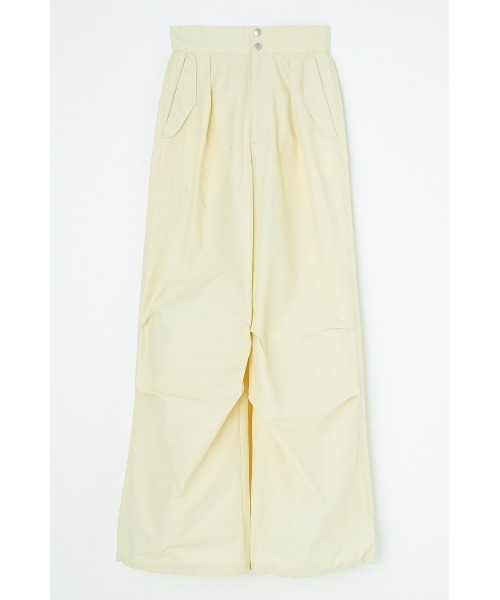 moussy SPRING TUCK パンツ MOUSSY | CRINKLED サテンパンツ (パンツ