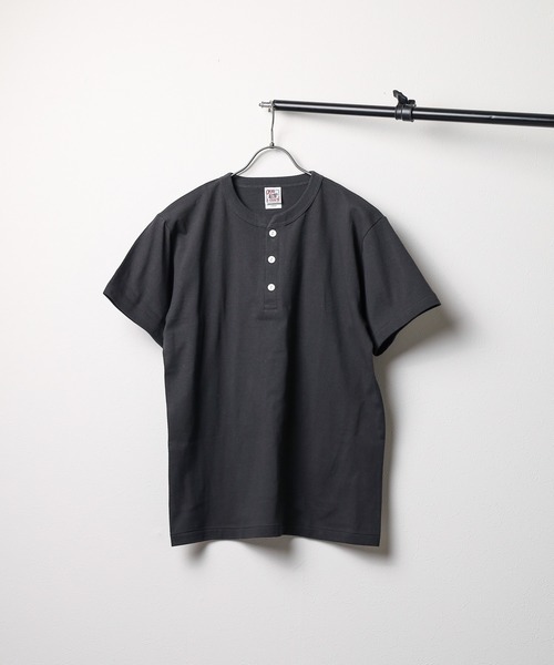 B.I.D.(ビーアイディー)の「《オープンエンド》 マックスウェイト ヘンリーネックTシャツ【W】【it】【FE】(Tシャツ/カットソー・レディース・ブラック/インディゴブルー/スミクロ/アーミー/ホワイト/ナチュラル・MEDIUM/X-LARGE/LARGE)」の13枚目の写真