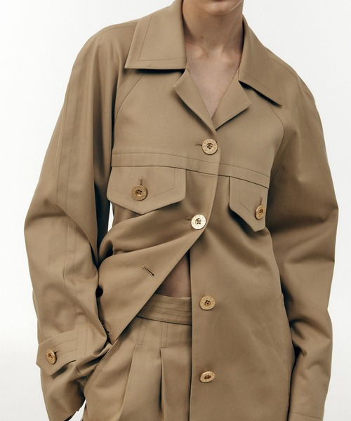 LOW CLASSIC(ロウ クラシック)の「DOWN POCKET JACKET(その他アウター・レディース・ベージュ・S/M)」の1枚目の写真