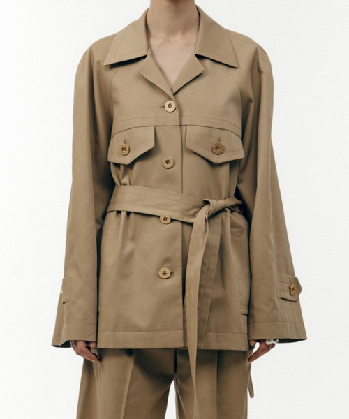 LOW CLASSIC(ロウ クラシック)の「DOWN POCKET JACKET(その他アウター・レディース・ベージュ・S/M)」の2枚目の写真