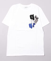 qwerty | QWERTY (クワーティ)Logo patch Embroidery SS TEE(Tシャツ/カットソー)
