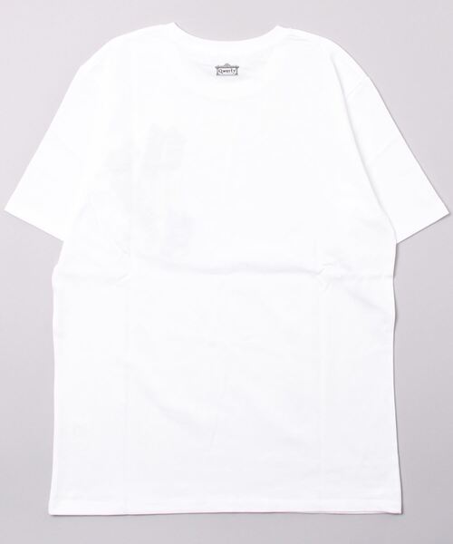 qwerty(クワーティ)の「QWERTY (クワーティ)Logo patch Embroidery SS TEE(Tシャツ/カットソー・メンズ・ブラック/ホワイト・L/M)」の4枚目の写真
