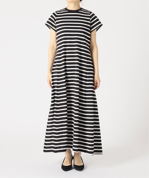 【美品】IENA ULTIMA ladyワンピース イエナ ボーダー 38 IENA（イエナ）の「ULTIMA ladyワンピース（ワンピース）」 - WEAR