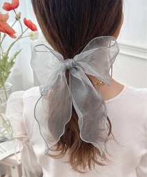 apres jour | 【apres jour×ARIAZ】シアーリボンヘアゴム2(ヘアゴム)