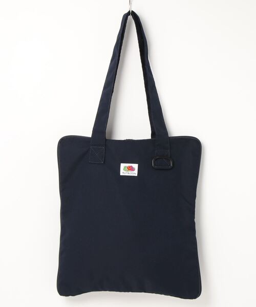 FRUIT OF THE LOOM（フルーツオブザルーム）の「【FRUIT OF THE LOOM】NYLON  ROUND FASNAR TOTE BAG/ナイロントートバッグ（トートバッグ・メンズ・ブラック/ネイビー/ピンク/ミント/グレー/ベージュ・FREE）」の5枚目の写真