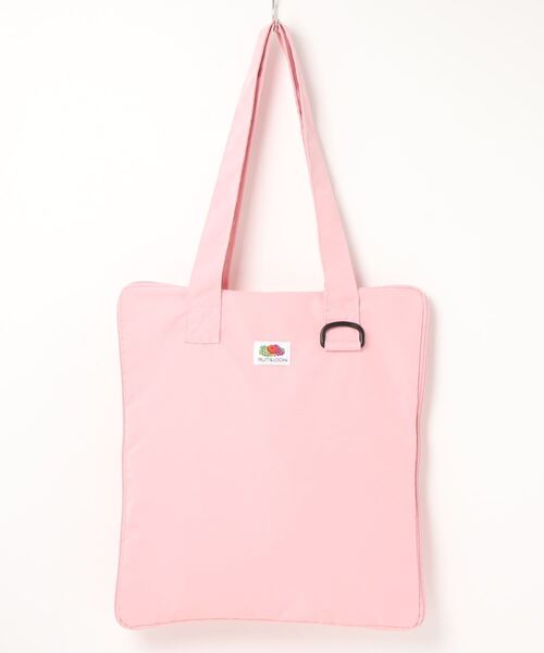 FRUIT OF THE LOOM（フルーツオブザルーム）の「【FRUIT OF THE LOOM】NYLON  ROUND FASNAR TOTE BAG/ナイロントートバッグ（トートバッグ・メンズ・ブラック/ネイビー/ピンク/ミント/グレー/ベージュ・FREE）」の6枚目の写真