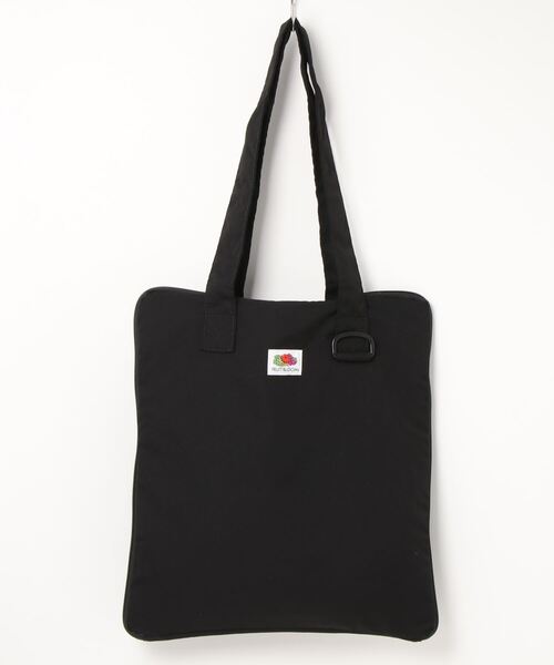 FRUIT OF THE LOOM（フルーツオブザルーム）の「【FRUIT OF THE LOOM】NYLON  ROUND FASNAR TOTE BAG/ナイロントートバッグ（トートバッグ・メンズ・ブラック/ネイビー/ピンク/ミント/グレー/ベージュ・FREE）」の2枚目の写真