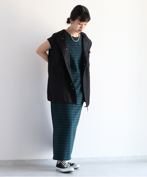 cepo（セポ）の「ノースリーブカットワンピース　WEB限定カラー（ワンピース・レディース・ブラウン/ネイビー/グリーン/ブラック・M）」の17枚目の写真