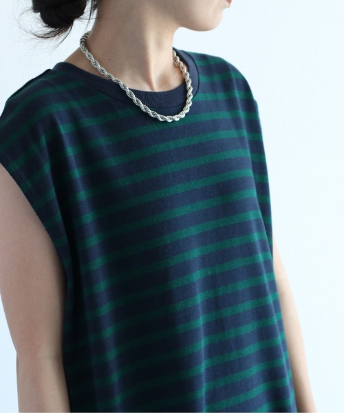 cepo（セポ）の「ノースリーブカットワンピース　WEB限定カラー（ワンピース・レディース・ブラウン/ネイビー/グリーン/ブラック・M）」の11枚目の写真