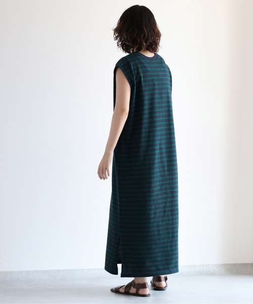 cepo（セポ）の「ノースリーブカットワンピース　WEB限定カラー（ワンピース・レディース・ブラウン/ネイビー/グリーン/ブラック・M）」の5枚目の写真