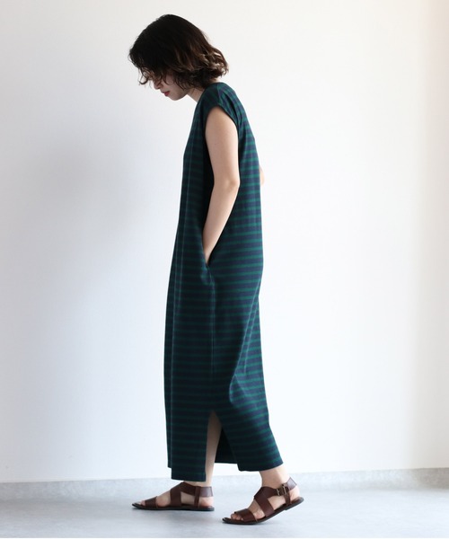 cepo（セポ）の「ノースリーブカットワンピース　WEB限定カラー（ワンピース・レディース・ブラウン/ネイビー/グリーン/ブラック・M）」の21枚目の写真