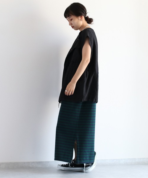 cepo（セポ）の「ノースリーブカットワンピース　WEB限定カラー（ワンピース・レディース・ブラウン/ネイビー/グリーン/ブラック・M）」の14枚目の写真