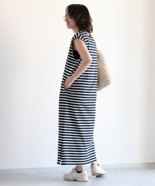 cepo（セポ）の「ノースリーブカットワンピース　WEB限定カラー（ワンピース・レディース・ブラウン/ネイビー/グリーン/ブラック・M）」の18枚目の写真