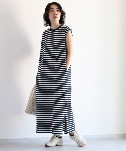 cepo（セポ）の「ノースリーブカットワンピース　WEB限定カラー（ワンピース・レディース・ブラウン/ネイビー/グリーン/ブラック・M）」の15枚目の写真