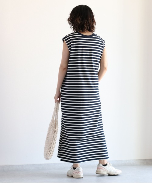 cepo（セポ）の「ノースリーブカットワンピース　WEB限定カラー（ワンピース・レディース・ブラウン/ネイビー/グリーン/ブラック・M）」の12枚目の写真