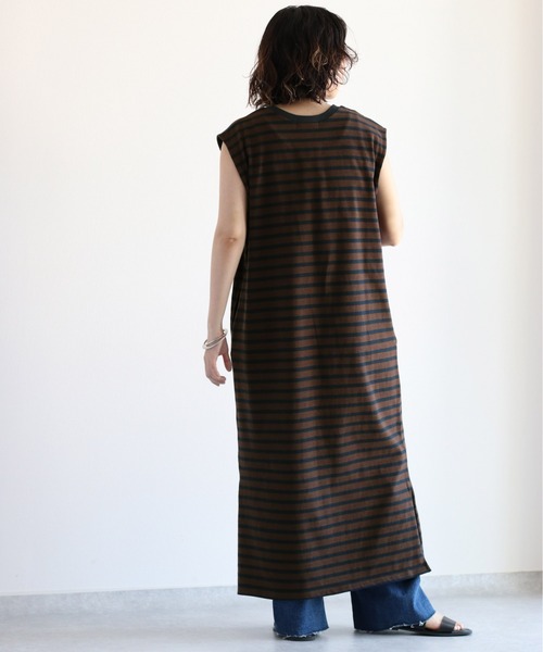 cepo（セポ）の「ノースリーブカットワンピース　WEB限定カラー（ワンピース・レディース・ブラウン/ネイビー/グリーン/ブラック・M）」の22枚目の写真