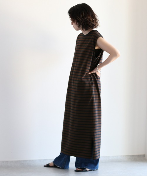 cepo（セポ）の「ノースリーブカットワンピース　WEB限定カラー（ワンピース・レディース・ブラウン/ネイビー/グリーン/ブラック・M）」の19枚目の写真