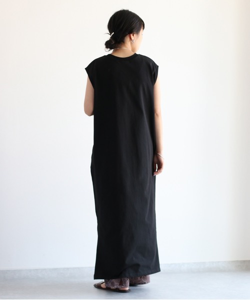 cepo（セポ）の「ノースリーブカットワンピース　WEB限定カラー（ワンピース・レディース・ブラウン/ネイビー/グリーン/ブラック・M）」の13枚目の写真