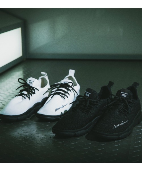 SY32 by SWEET YEARS(エスワイサーティトゥバイスィートイヤーズ)の「【WEB限定】MATIN AVENIR×SY32 by SWEETYEARS ×ROYAL FLASH/COLLABORATION KNIT SNEAKERS(スニーカー・メンズ・ホワイト/ブラック・41/42/43/40)」の12枚目の写真