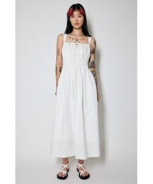 MOUSSY（マウジー）の「COTTON GATHER CAMI ドレス（ワンピース）」 - WEAR