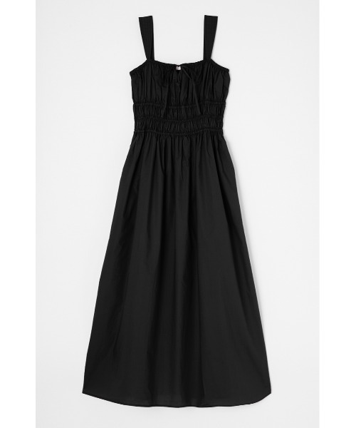 MOUSSY（マウジー）の「COTTON GATHER CAMI ドレス（ワンピース・レディース・レッド/オフホワイト/ブラック・1/2）」の7枚目の写真